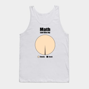 Math Can Kiss My Pie Chart Tank Top